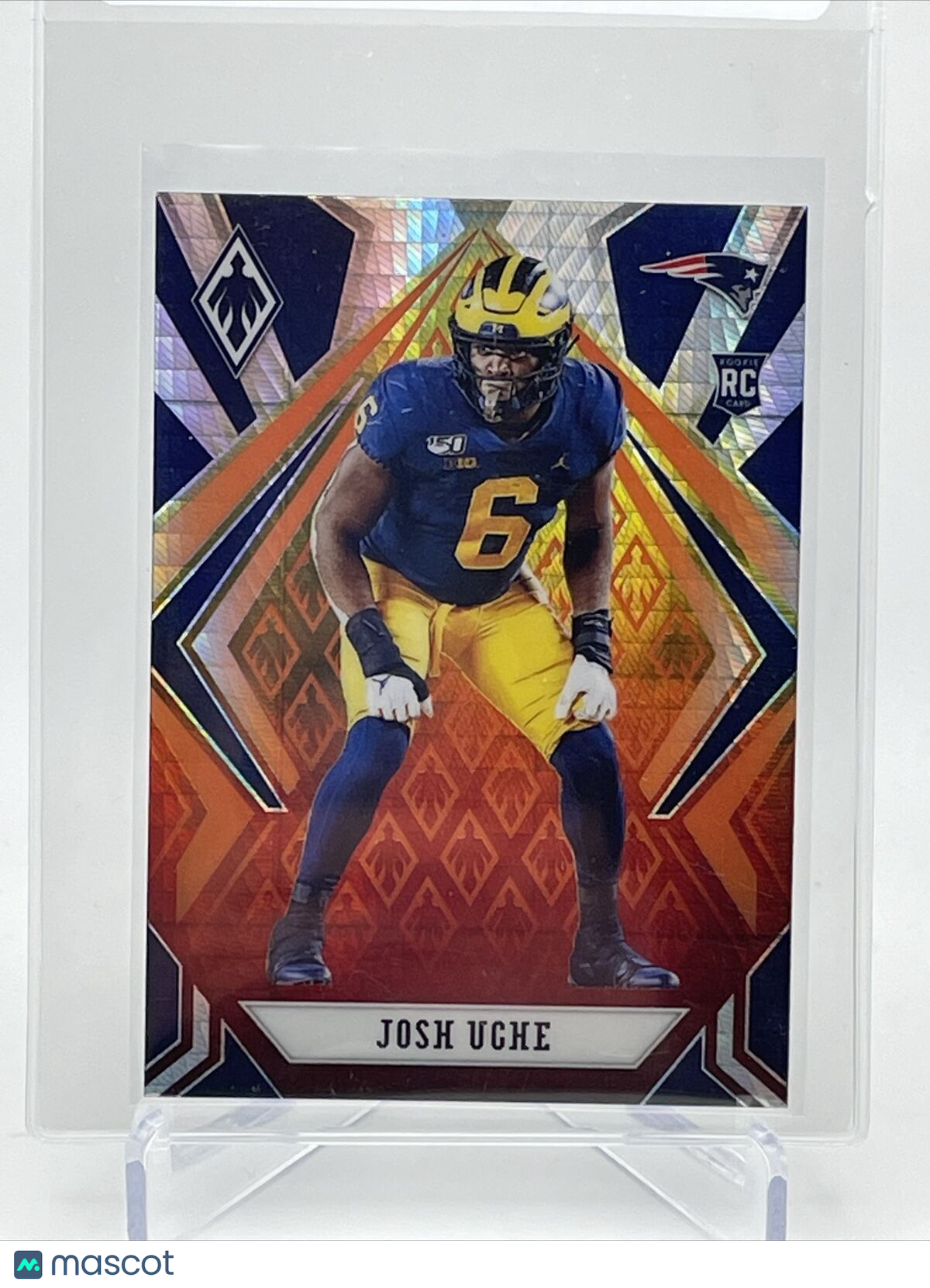 2020 Panini Phoenix FIRE BURST Josh Uche Rookie Card #168 Mint FREE SHIPPING