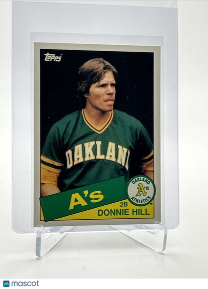 1985 Topps Traded Donnie Hill Baseball Card #54T NM-MT FREE SHIPPING