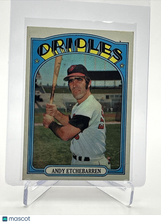 1972 Topps Andy Etchebarren Baseball Card #26 VG-EX Quality FREE SHIPPING