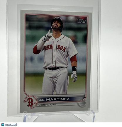 2022 Topps J.D. Martinez Baseball Card #182 Mint FREE SHIPPING