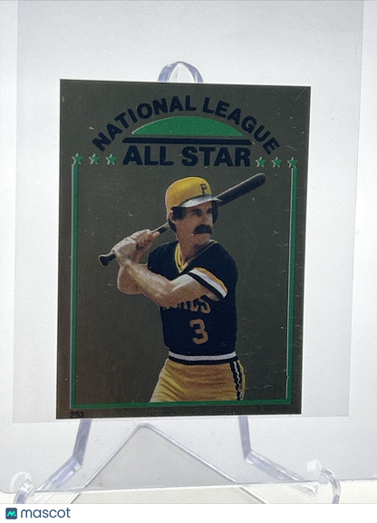 1981 Topps Stickers Phil Garner FOIL Baseball Card #253 NM-Mint FREE SHIPPING