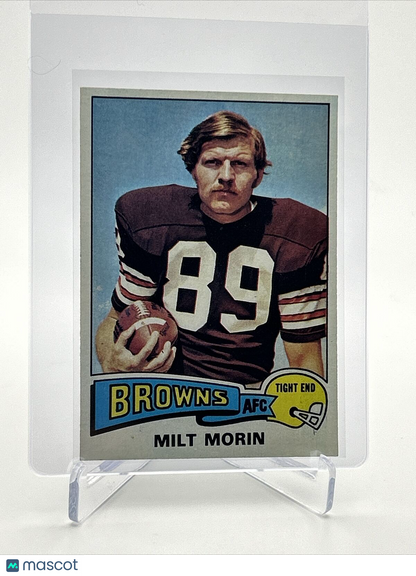 1975 Topps Milt Morin Football Card #374 NM Quality FREE SHIPPING