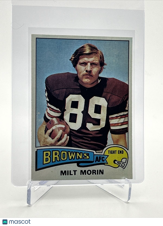 1975 Topps Milt Morin Football Card #374 NM Quality FREE SHIPPING