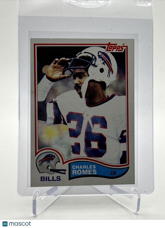 1982 Topps Charles Romes Rookie Football Card #33 NM-MT FREE SHIPPING