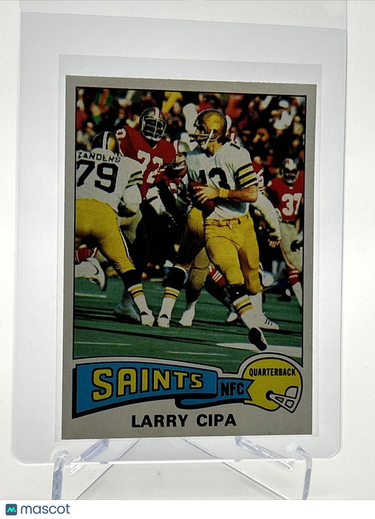 1975 Topps Larry Cipa Rookie Football Card #348 NM Quality FREE SHIPPING