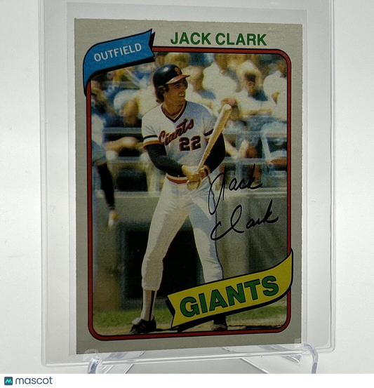 1980 Topps Jack Clark Baseball Card #167 NM-Mint FREE SHIPPING