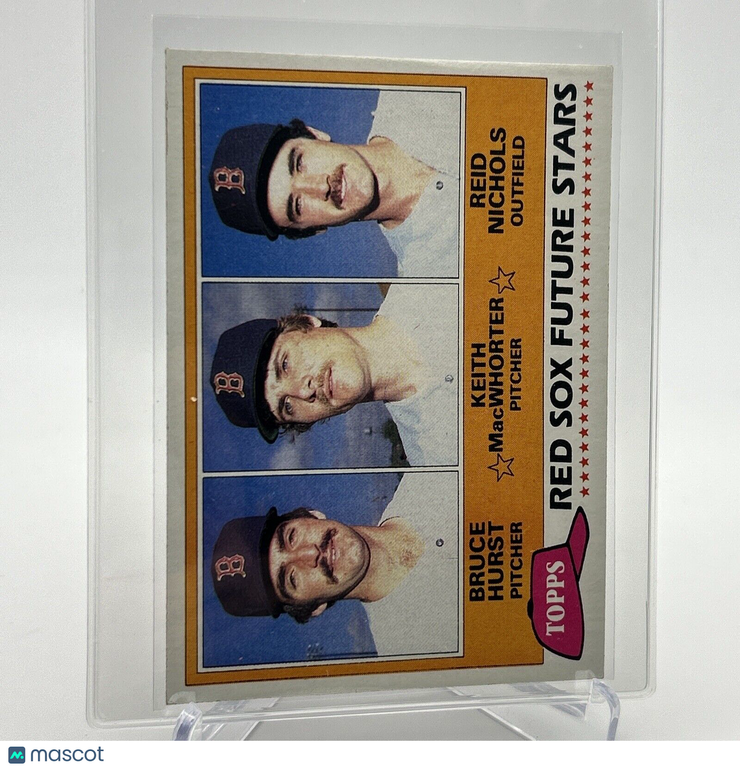 1981 Topps Red Sox Future Stars Rookie Baseball Card #689 NM-Mint FREE SHIPPING