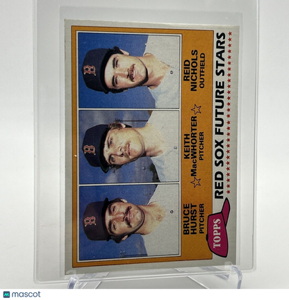 1981 Topps Red Sox Future Stars Rookie Baseball Card #689 NM-Mint FREE SHIPPING
