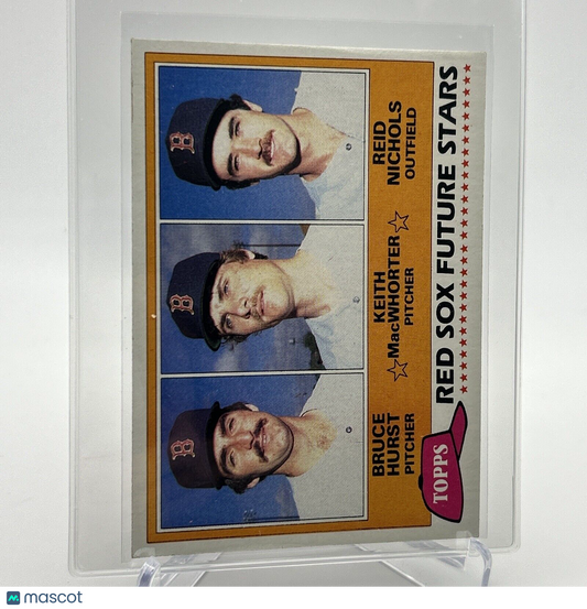 1981 Topps Red Sox Future Stars Rookie Baseball Card #689 NM-Mint FREE SHIPPING
