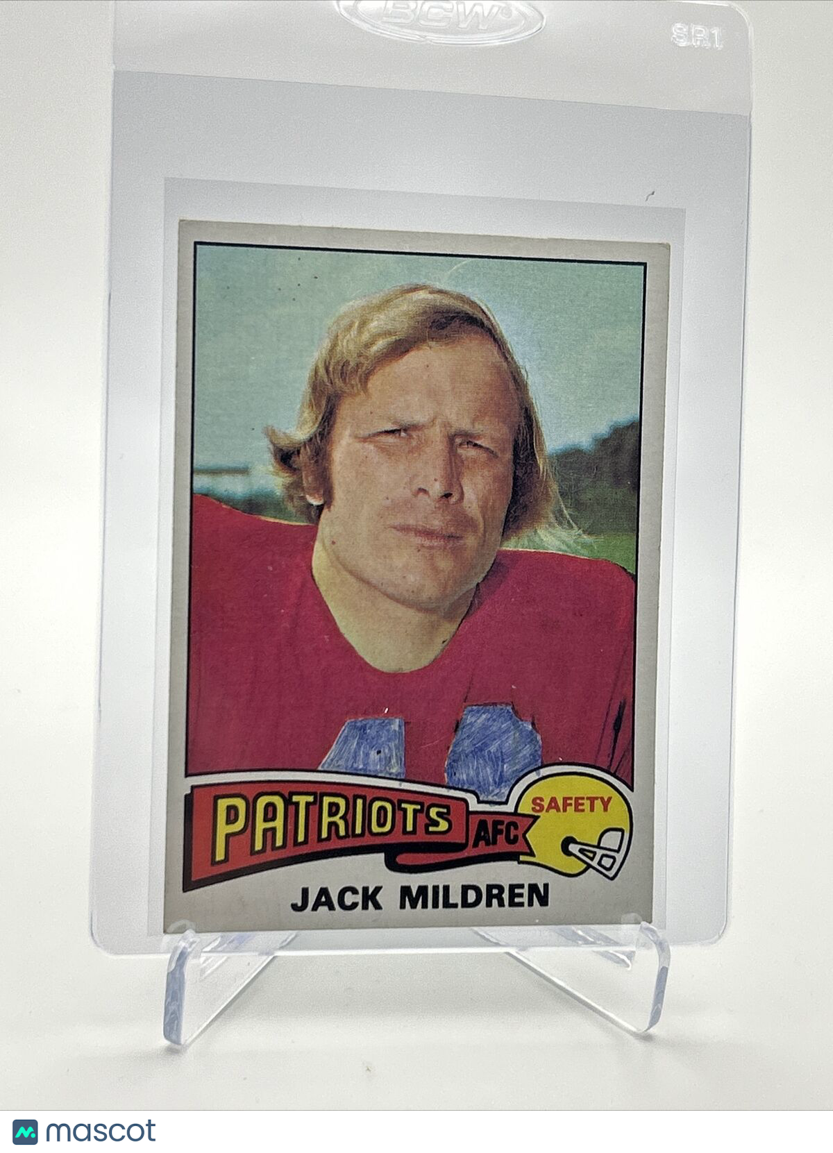 1975 Topps Jack Mildren Rookie Football Card #431 EX-MT Quality FREE SHIPPING