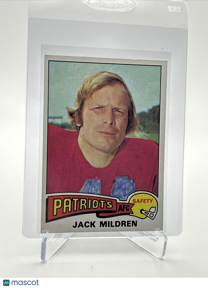 1975 Topps Jack Mildren Rookie Football Card #431 EX-MT Quality FREE SHIPPING