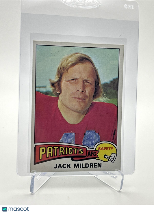 1975 Topps Jack Mildren Rookie Football Card #431 EX-MT Quality FREE SHIPPING