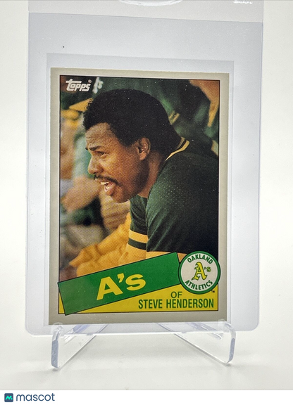 1985 Topps Traded Steve Henderson Baseball Card #50T NM-MT FREE SHIPPING