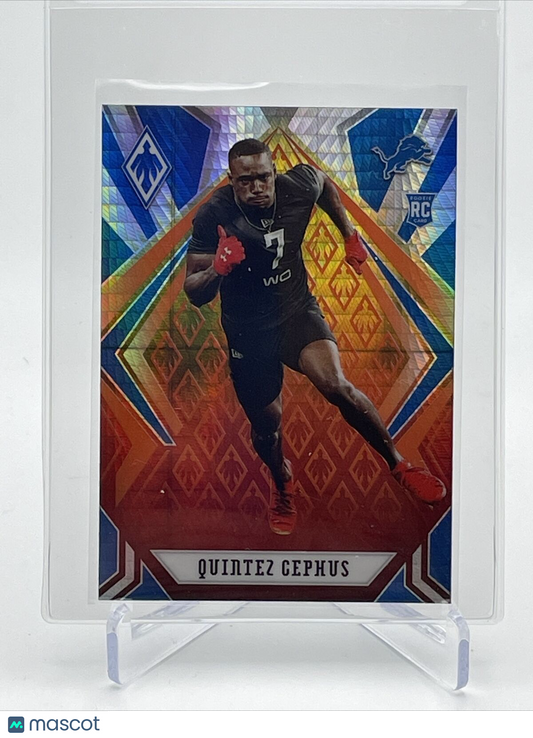 2020 Panini Phoenix FIRE BURST Quintez Cephus Rookie #175 Mint FREE SHIPPING