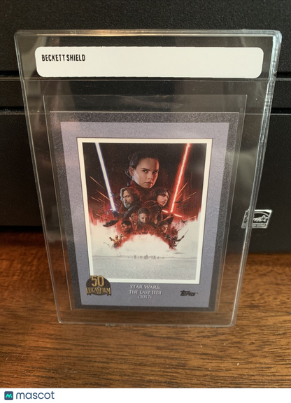 2021 Topps Now Star Wars Lucasfilm 50th The Last Jedi Card #8 Mint FREE SHIPPING