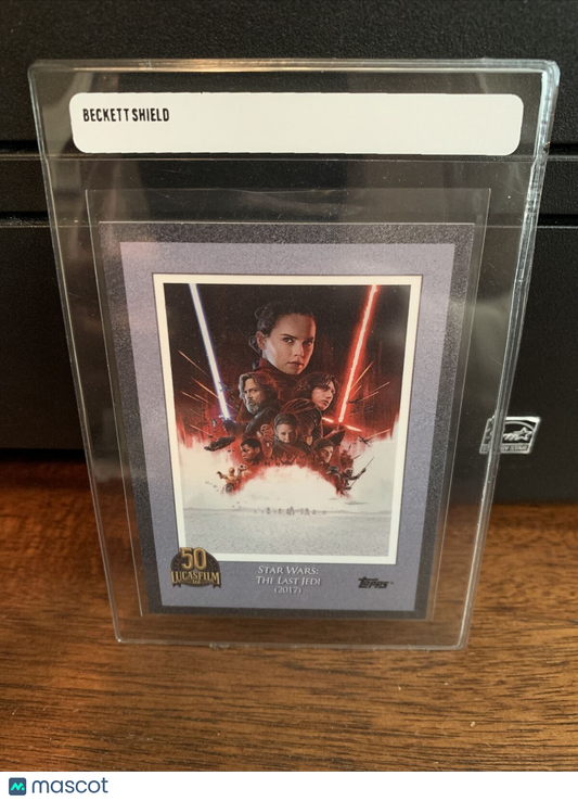 2021 Topps Now Star Wars Lucasfilm 50th The Last Jedi Card #8 Mint FREE SHIPPING