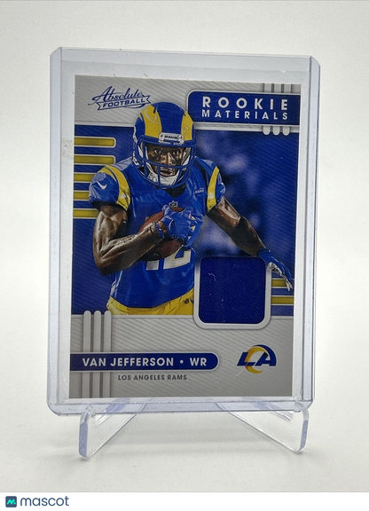 2020 Panini Absolute Rookie Materials Van Jefferson RC #26 FREE SHIPPING