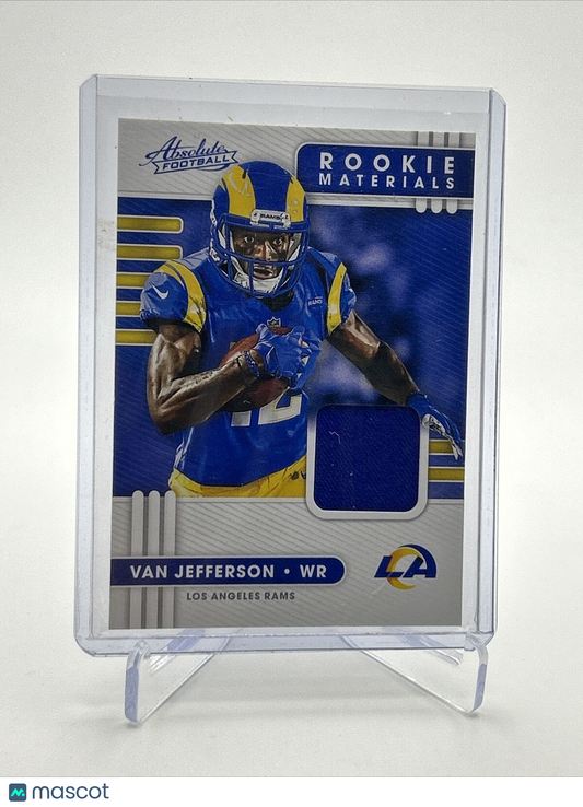 2020 Panini Absolute Rookie Materials Van Jefferson RC #26 FREE SHIPPING