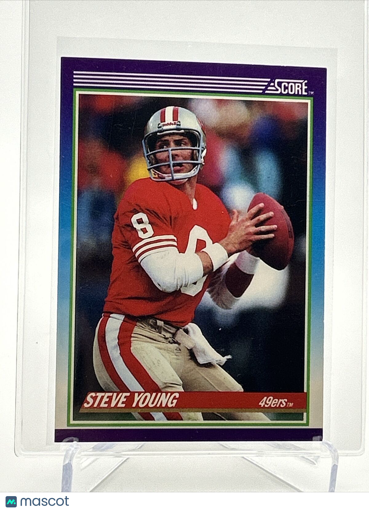 1990 Score Steve Young Football Card #145 NM-MT FREE SHIPPING