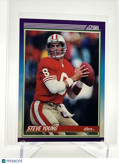 1990 Score Steve Young Football Card #145 NM-MT FREE SHIPPING