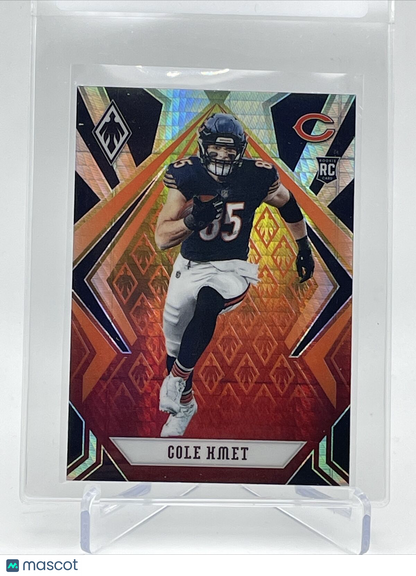 2020 Panini Phoenix FIRE BURST Cole Kmet Rookie Card #130 Mint FREE SHIPPING