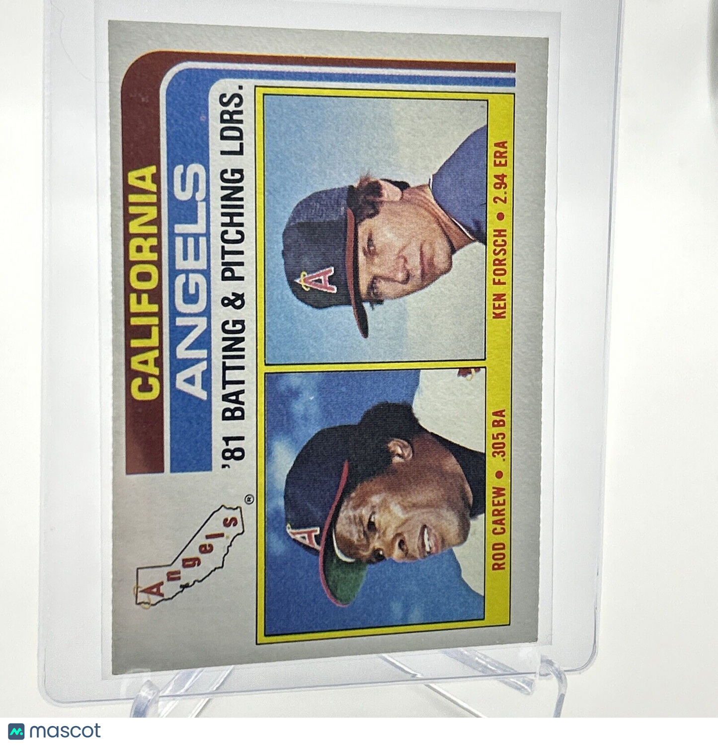 1982 Topps Angels Leaders/Checklist Baseball Card #276 NM-Mint FREE SHIPPING