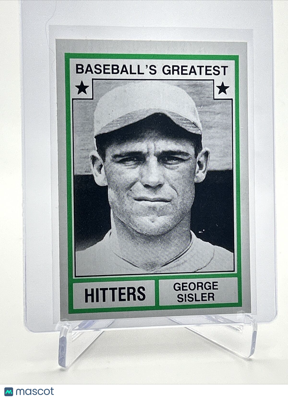 1982 TCMA Greatest Hitters George Sisler Baseball Card #22 Mint FREE SHIPPING
