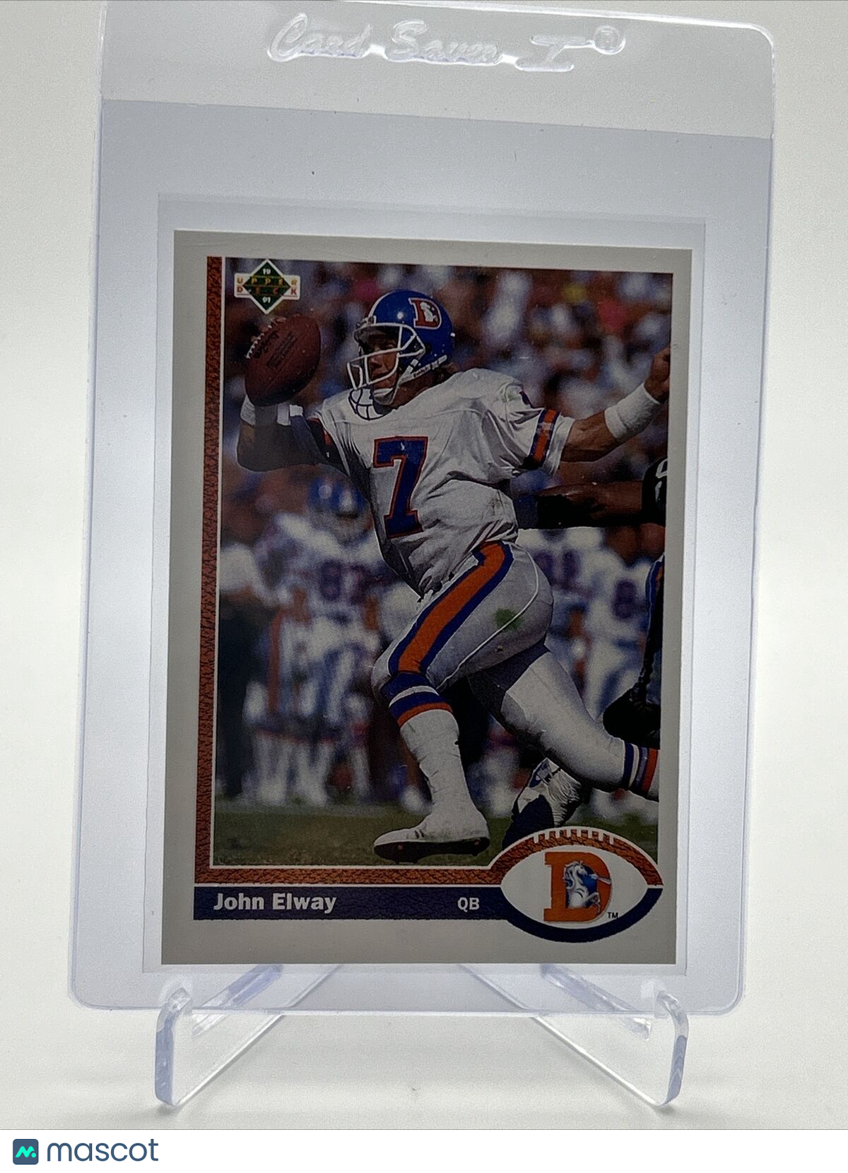 1991 Upper Deck John Elway Football Card #124 Mint FREE SHIPPING