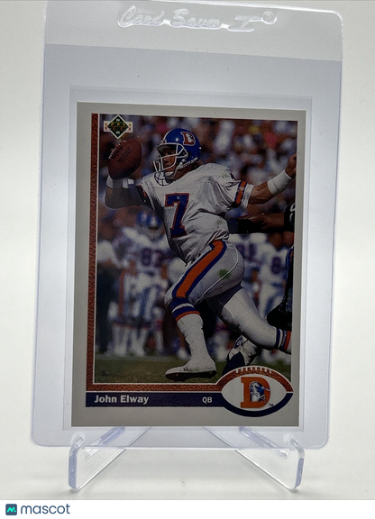 1991 Upper Deck John Elway Football Card #124 Mint FREE SHIPPING