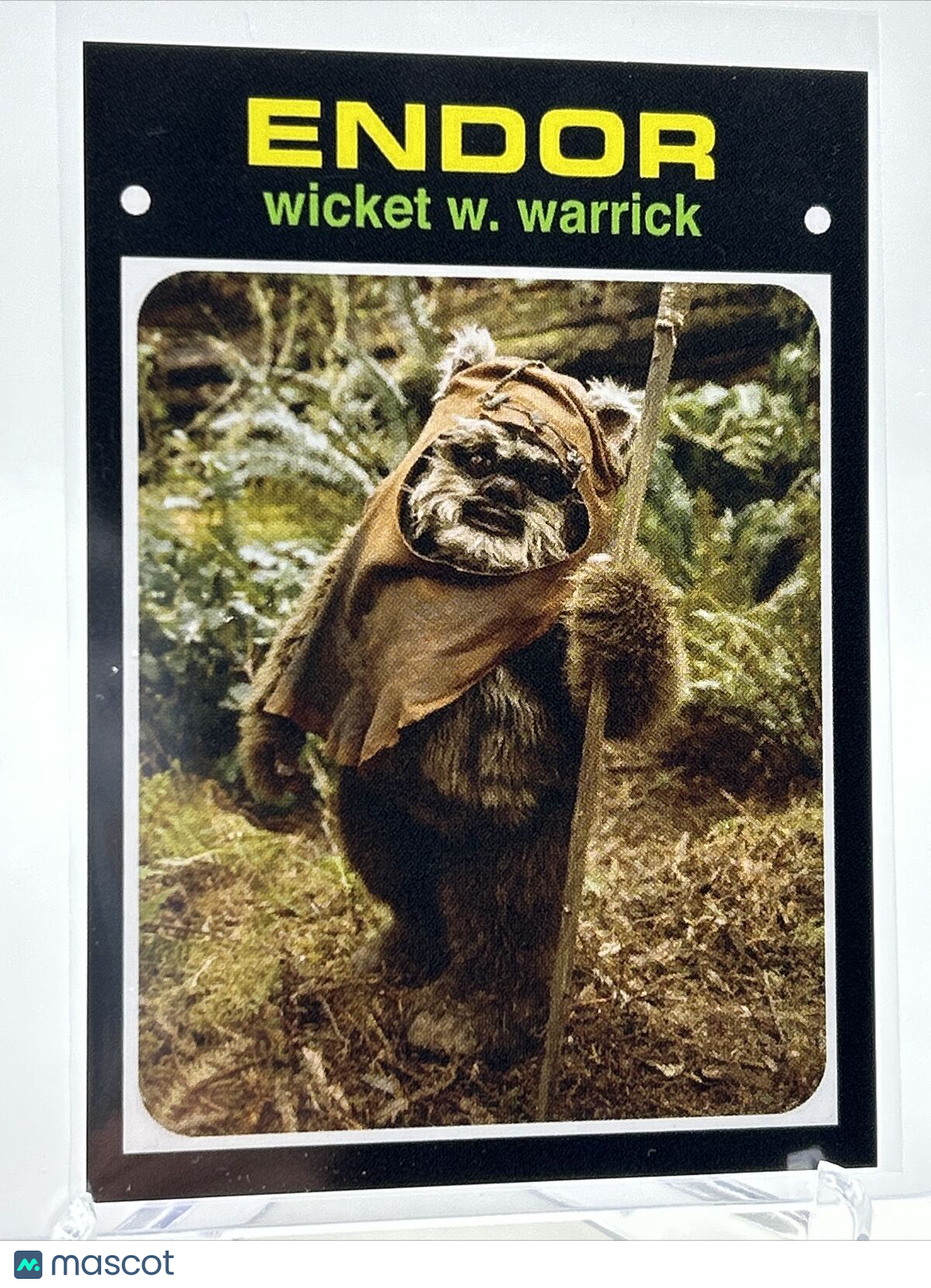 2023 Topps Star Wars Throwback Thursday Wicket W. Warrick #42 Mint FREE SHIPPING