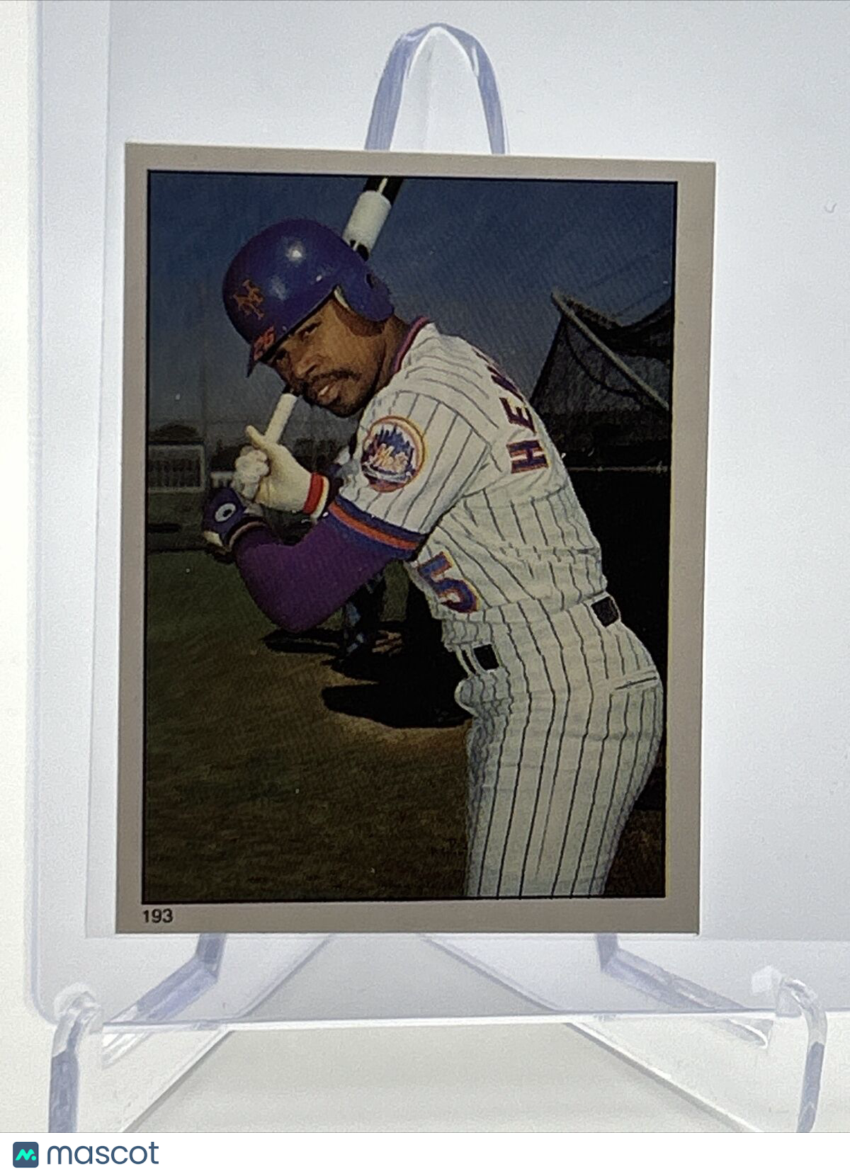 1981 Topps Stickers Steve Henderson Baseball Card #193 NM-Mint FREE SHIPPING