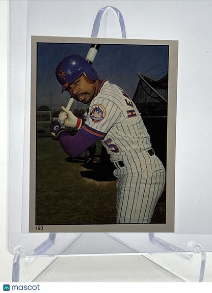 1981 Topps Stickers Steve Henderson Baseball Card #193 NM-Mint FREE SHIPPING