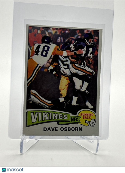 1975 Topps Dave Osborn Football Card #410 EX-MT Quality FREE SHIPPING