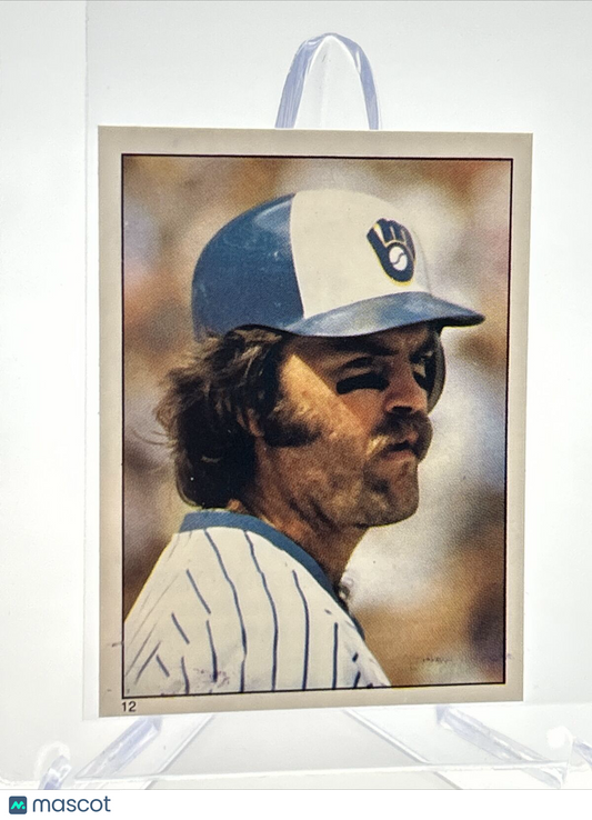 1981 Topps Stickers Gorman Thomas Baseball Card #12 NM-Mint FREE SHIPPING