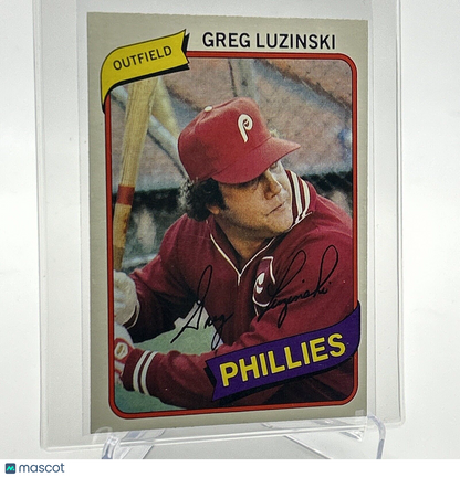 1980 Topps Greg Luzinski Baseball Card #120 NM-Mint FREE SHIPPING