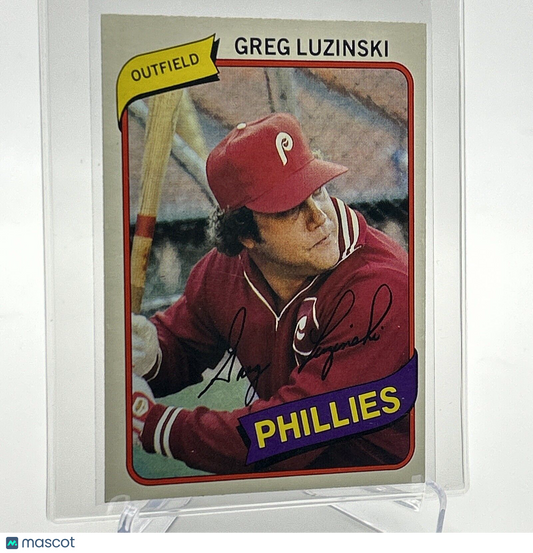1980 Topps Greg Luzinski Baseball Card #120 NM-Mint FREE SHIPPING