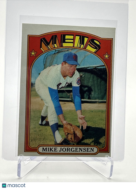1972 Topps Mike Jorgensen Baseball Card #16 VG-EX Quality FREE SHIPPING