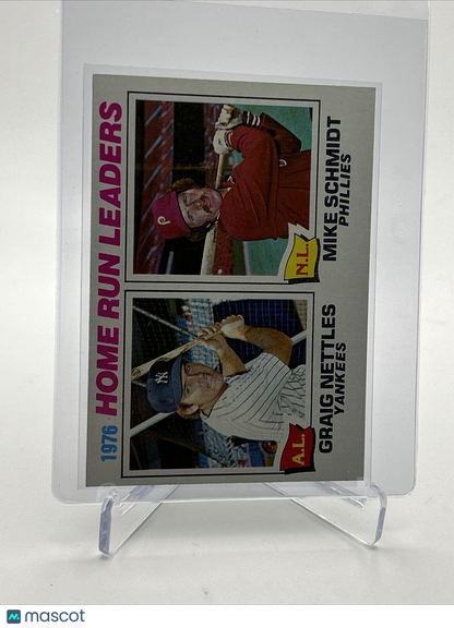 1977 Topps Home Run Leaders Baseball Card #2 EX-MT Quality FREE SHIPPING