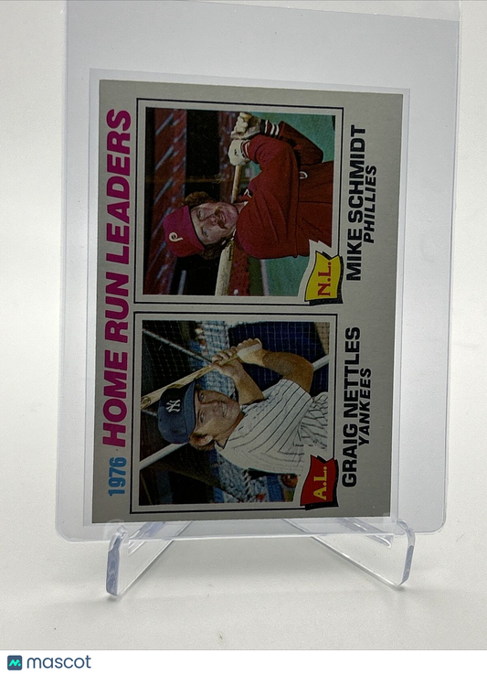 1977 Topps Home Run Leaders Baseball Card #2 EX-MT Quality FREE SHIPPING