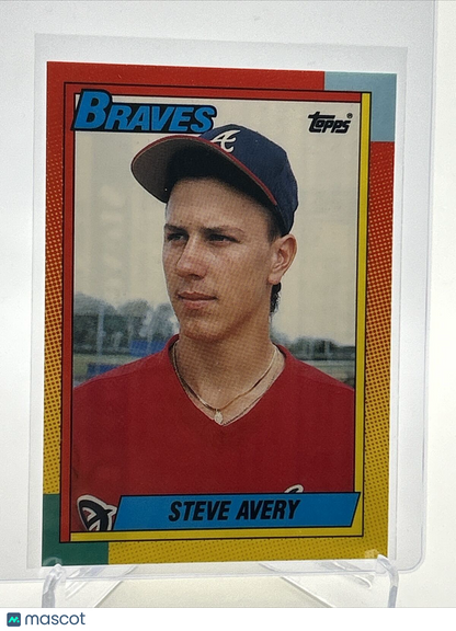 1990 Topps Traded Steve Avery Rookie Baseball Card #4T Mint FREE SHIPPING