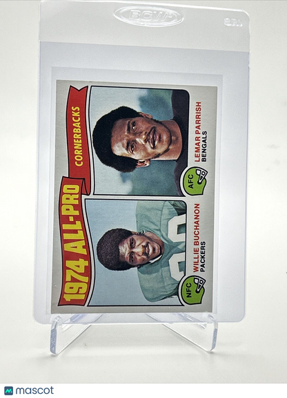 1975 Topps 1974 All-Pro Cornerbacks Football Card #221 NM Quality FREE SHIPPING