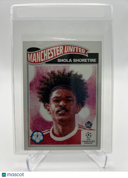 2022 Topps UEFA Living Set Shola Shoretire Soccer Card #481 Mint FREE SHIPPING