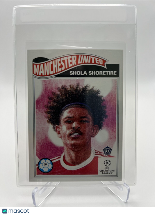 2022 Topps UEFA Living Set Shola Shoretire Soccer Card #481 Mint FREE SHIPPING