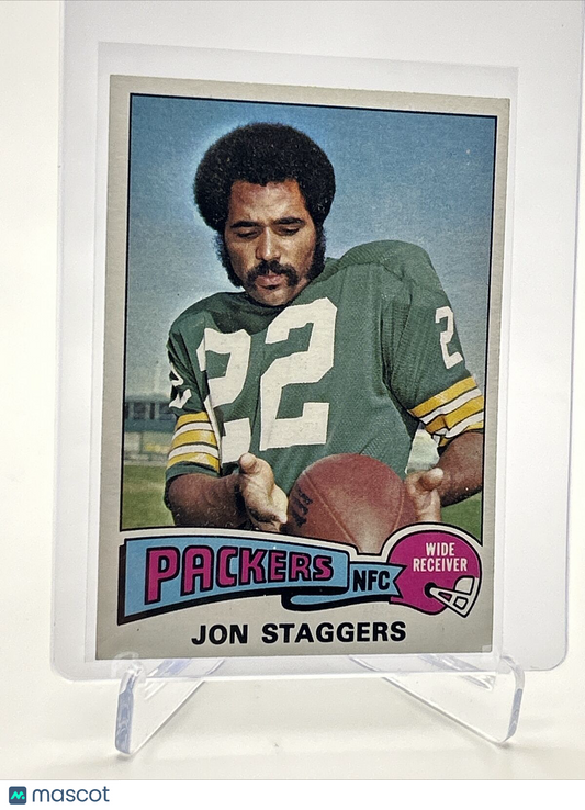 1975 Topps Jon Staggers Football Card #93 NM Quality FREE SHIPPING