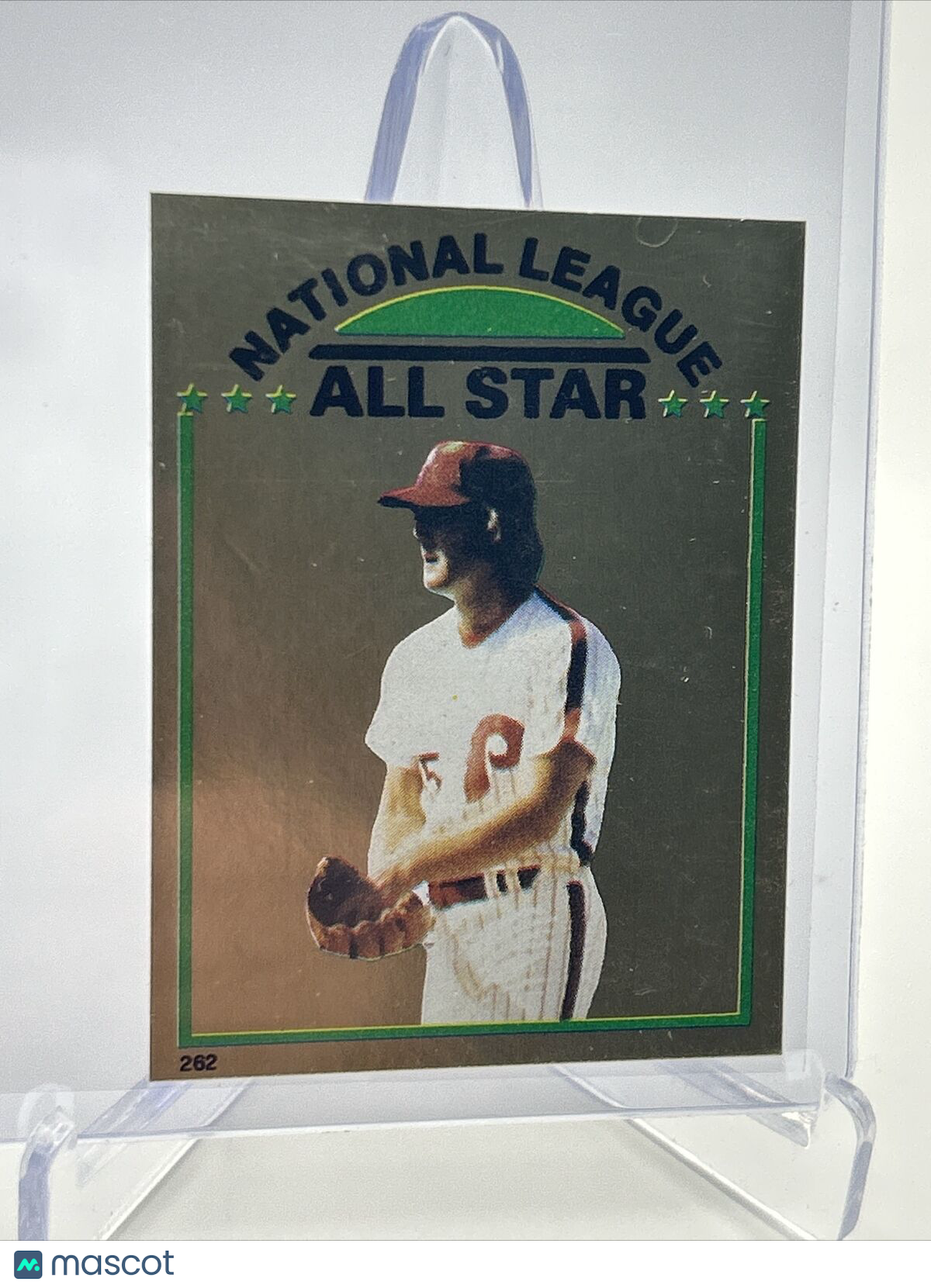 1981 Topps Stickers Tug McGraw FOIL Baseball Card #262 NM-Mint FREE SHIPPING
