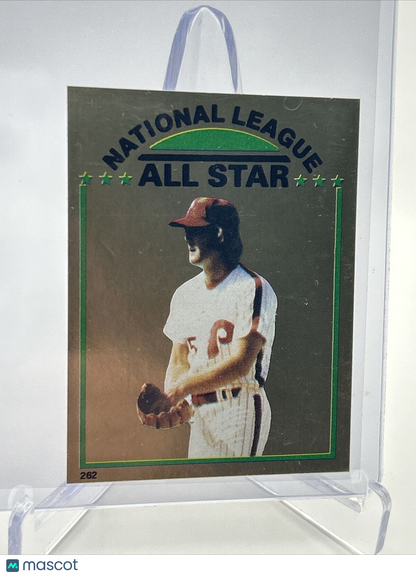 1981 Topps Stickers Tug McGraw FOIL Baseball Card #262 NM-Mint FREE SHIPPING