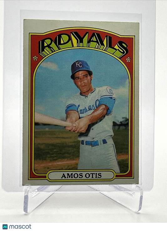 1972 Topps Amos Otis Baseball Card #10 VG-EX Quality FREE SHIPPING