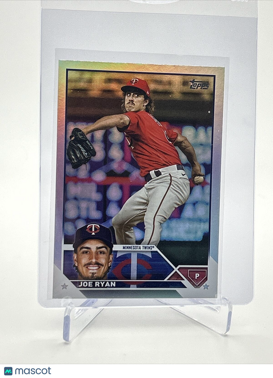 2023 Topps RAINBOW FOIL Joe Ryan Baseball Card #467 FREE SHIPPING