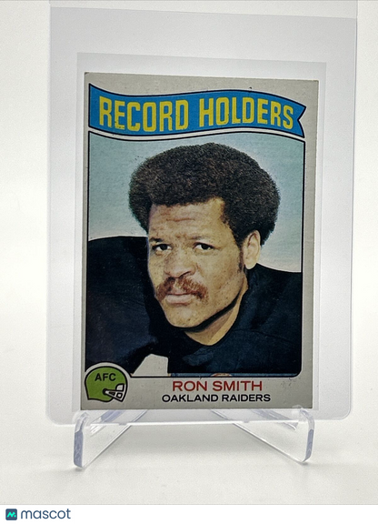 1975 Topps Ron Smith Football Card #356 EX Quality FREE SHIPPING