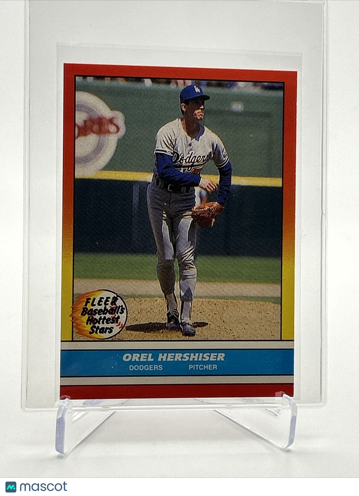 1988 Fleer Hottest Stars Orel Hershiser Baseball Card #19 NM-MT FREE SHIPPING